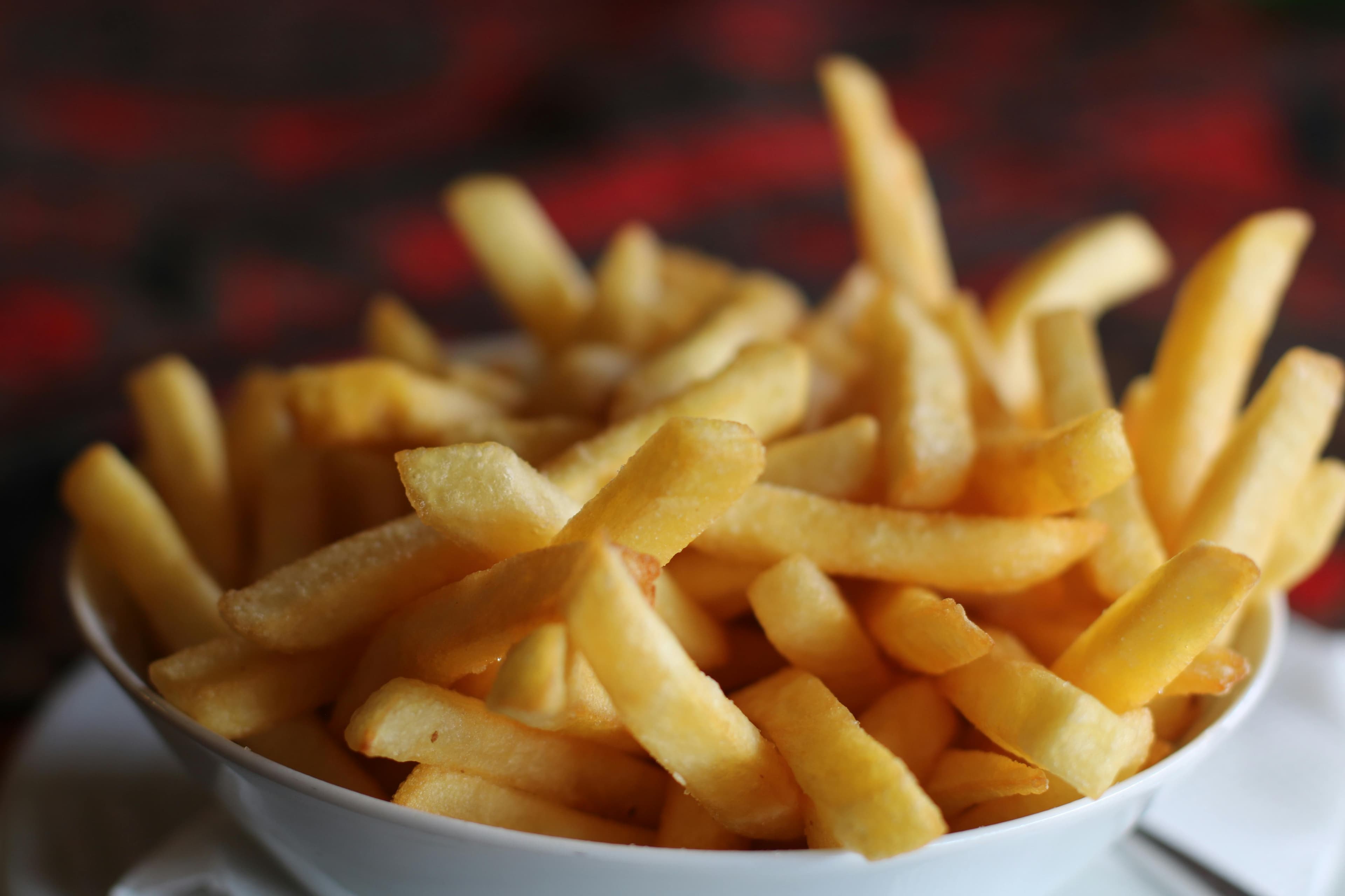 Golden french fries
